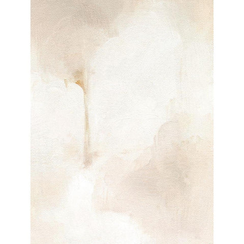 Neutral Glow I White Modern Wood Framed Art Print by Caroline, Emma