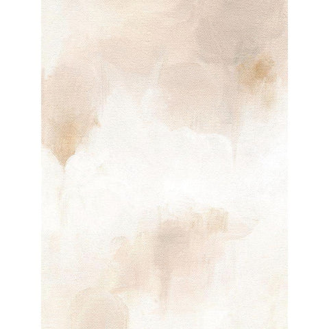 Neutral Glow II White Modern Wood Framed Art Print by Caroline, Emma