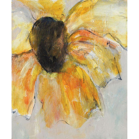 Sunny Days I Black Modern Wood Framed Art Print by Combs, Joyce