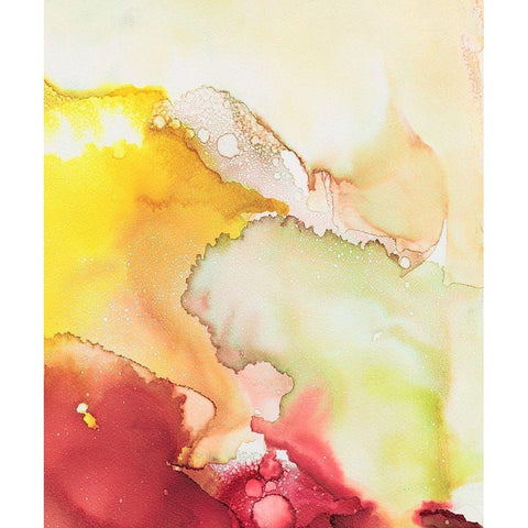 Closeness I Black Modern Wood Framed Art Print by Combs, Joyce