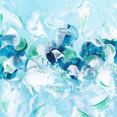 Abstract Cloud Cover I Black Modern Wood Framed Art Print by Harper, Ethan