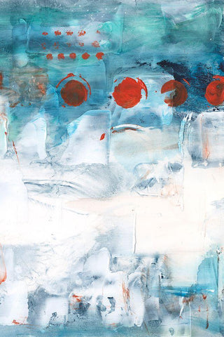 Connect the Pieces I Black Ornate Wood Framed Art Print with Double Matting by Harper, Ethan