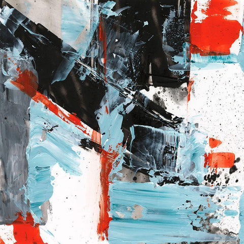 Missed Connection IV White Modern Wood Framed Art Print by Harper, Ethan