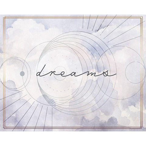 Mystic Escape I White Modern Wood Framed Art Print by Parker, Jennifer Paxton