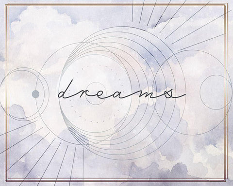 Mystic Escape I Black Ornate Wood Framed Art Print with Double Matting by Parker, Jennifer Paxton