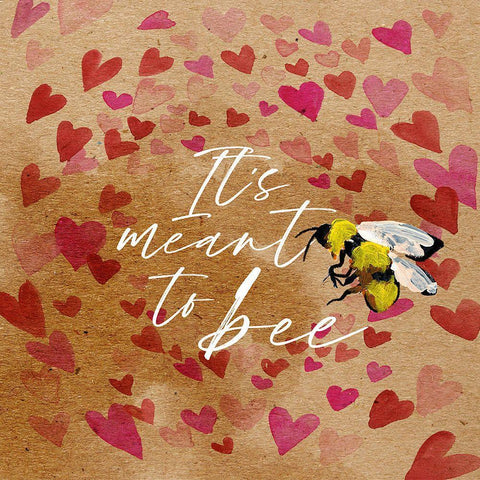 Bees Knees II Black Modern Wood Framed Art Print with Double Matting by Parker, Jennifer Paxton