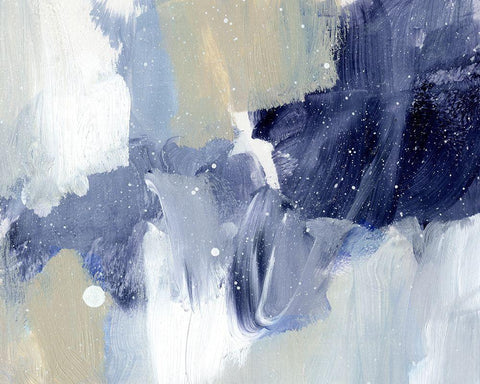 Sky Break II Black Ornate Wood Framed Art Print with Double Matting by Warren, Annie