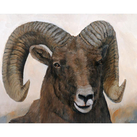 The Horns Have It I Black Modern Wood Framed Art Print with Double Matting by Winkler, Kathy