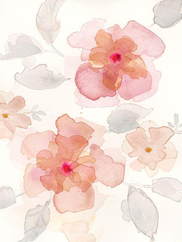 Small Glories I Black Ornate Wood Framed Art Print with Double Matting by Quin, Marabeth