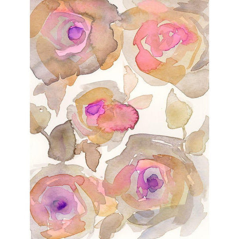 Small Glories III Black Modern Wood Framed Art Print with Double Matting by Quin, Marabeth