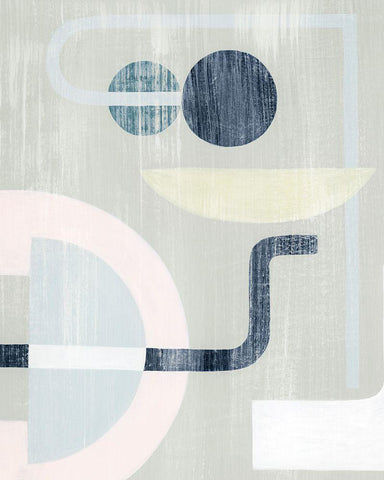 Fast Landing I White Modern Wood Framed Art Print with Double Matting by Popp, Grace