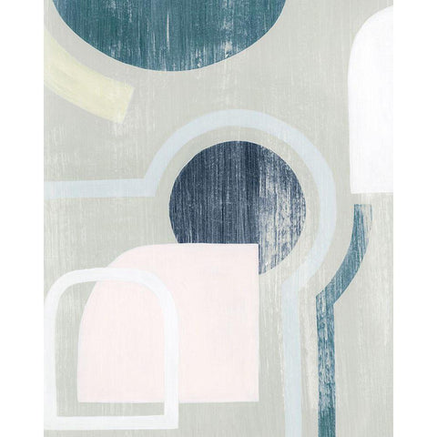 Fast Landing II White Modern Wood Framed Art Print by Popp, Grace