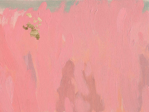 Cherry Horizon IV White Modern Wood Framed Art Print with Double Matting by Green, Jacob