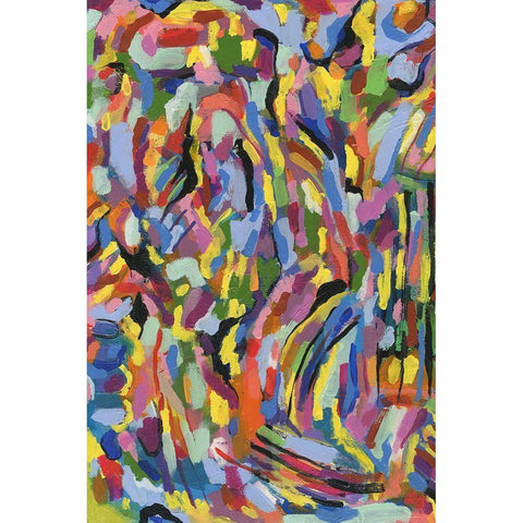 Scram I White Modern Wood Framed Art Print by Galapon, Nikki