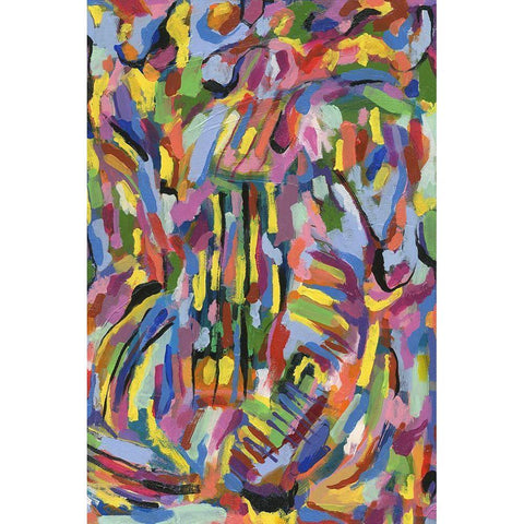 Scram II Gold Ornate Wood Framed Art Print with Double Matting by Galapon, Nikki