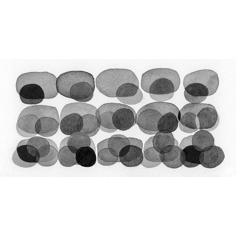 Aureole II Black Modern Wood Framed Art Print by Galapon, Nikki