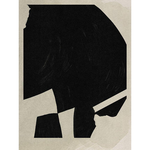 Big Graphic II Black Modern Wood Framed Art Print by Green, Jacob