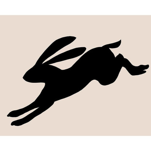 Animal Sprinter II White Modern Wood Framed Art Print by Green, Jacob