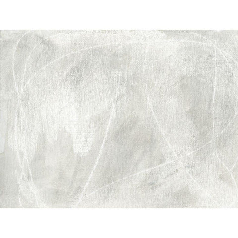 Stone Shadows II White Modern Wood Framed Art Print by Vess, June Erica