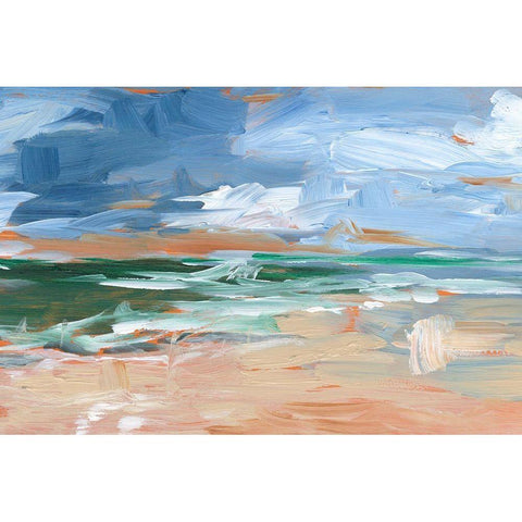 Painters Composition Study II White Modern Wood Framed Art Print by Harper, Ethan