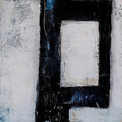 Take I Black Modern Wood Framed Art Print with Double Matting by Ashley, Erin