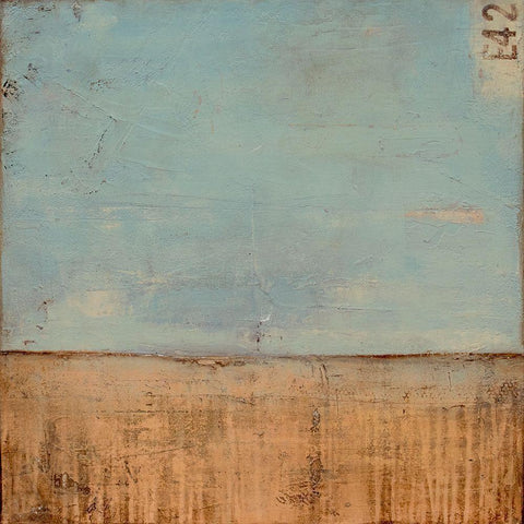 Kansas Sky Black Modern Wood Framed Art Print by Ashley, Erin