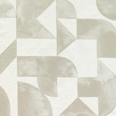 Stacked Monotone IV Black Modern Wood Framed Art Print by Popp, Grace