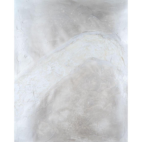 Snowdrift I White Modern Wood Framed Art Print by Willett, Michael