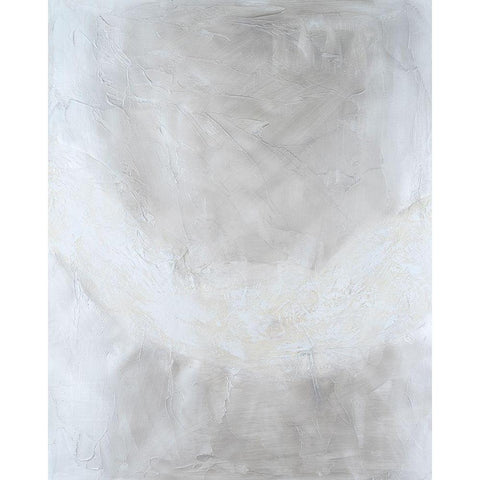 Snowdrift II Black Modern Wood Framed Art Print by Willett, Michael