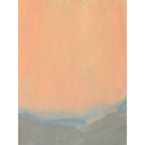 Sherbet Sunrise I White Modern Wood Framed Art Print by Green, Jacob
