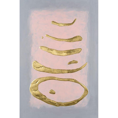 Altocumulus II White Modern Wood Framed Art Print by Willett, Michael
