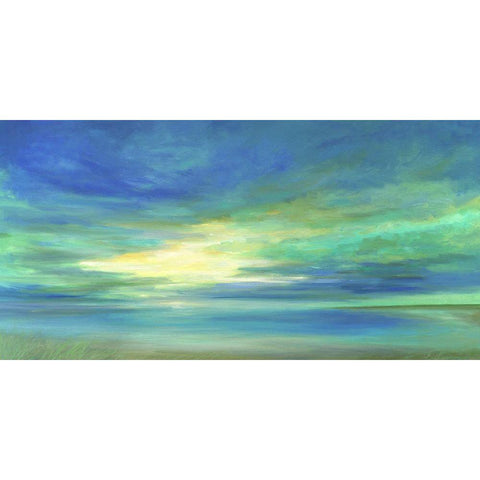 Tropical Dream White Modern Wood Framed Art Print by Finch, Sheila