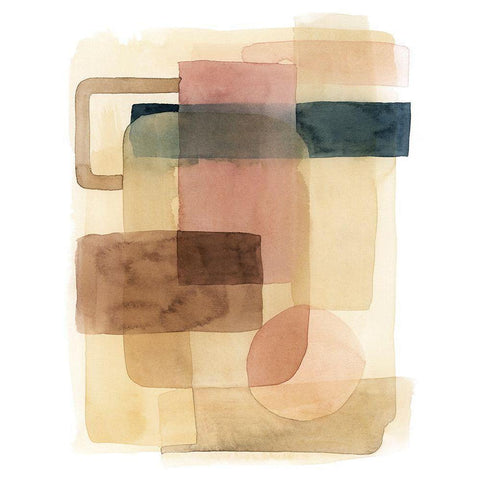 Sun and Sand II Gold Ornate Wood Framed Art Print with Double Matting by Popp, Grace