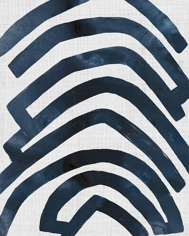 Ramblas I Black Ornate Wood Framed Art Print with Double Matting by Vess, June Erica