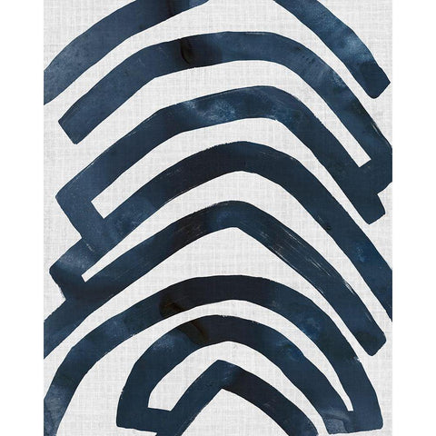 Ramblas I Black Modern Wood Framed Art Print by Vess, June Erica