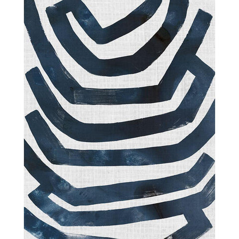 Ramblas II Black Modern Wood Framed Art Print by Vess, June Erica