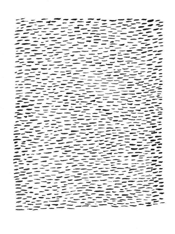 Unpretentious III White Modern Wood Framed Art Print with Double Matting by Moore, Regina