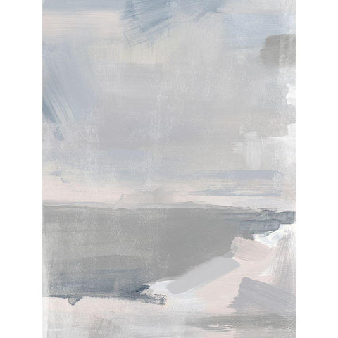 Neutral Lake Bed I Gold Ornate Wood Framed Art Print with Double Matting by Parker, Jennifer Paxton