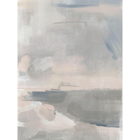 Neutral Lake Bed II White Modern Wood Framed Art Print by Parker, Jennifer Paxton