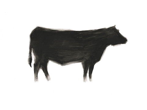 European Farm Collection VI White Modern Wood Framed Art Print with Double Matting by Harper, Ethan