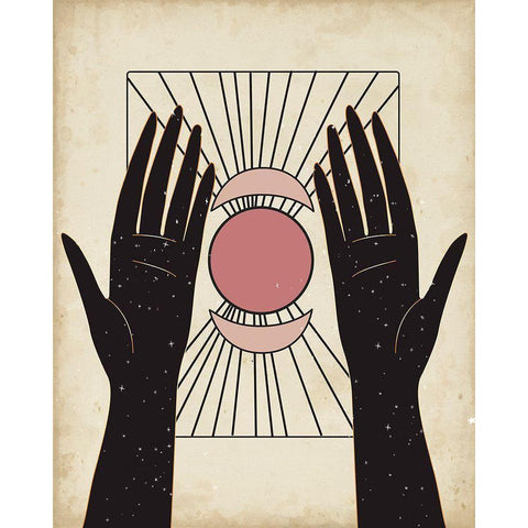 Unphased I Black Modern Wood Framed Art Print by Parker, Jennifer Paxton