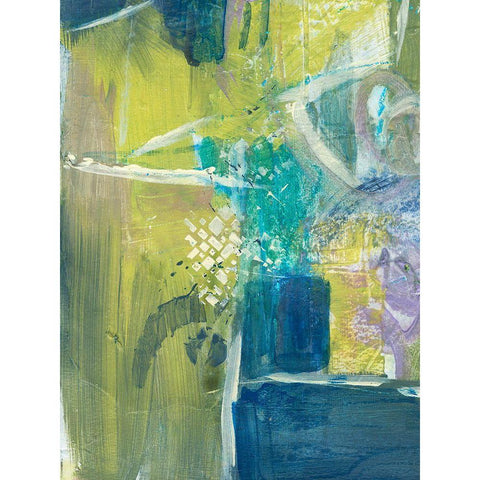 Enchanted Dreams V White Modern Wood Framed Art Print by Combs, Joyce