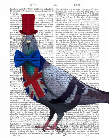 London Pigeon Black Ornate Wood Framed Art Print with Double Matting by Fab Funky