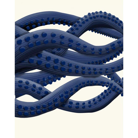 Giant Octopus Tentacles a Black Modern Wood Framed Art Print with Double Matting by Fab Funky