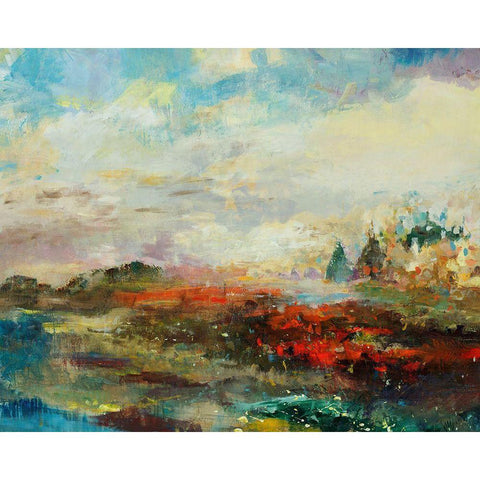 A Different Light Black Modern Wood Framed Art Print with Double Matting by Maas, Jodi