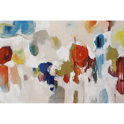 Gum Drop Black Modern Wood Framed Art Print with Double Matting by Edmunds, Sydney