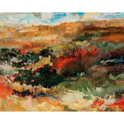 Out in Nature Black Modern Wood Framed Art Print with Double Matting by Maas, Jodi