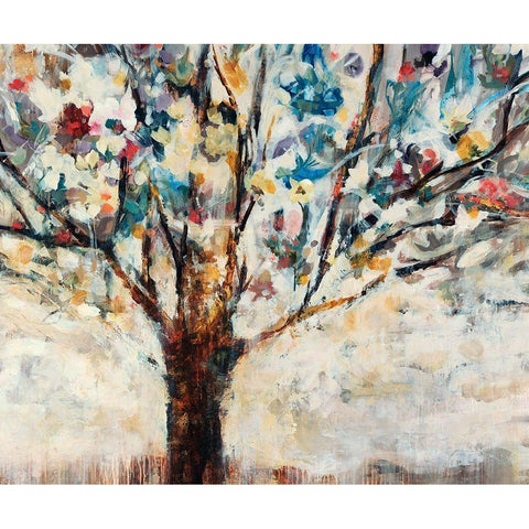 Standing Tall Black Modern Wood Framed Art Print with Double Matting by Maas, Jodi