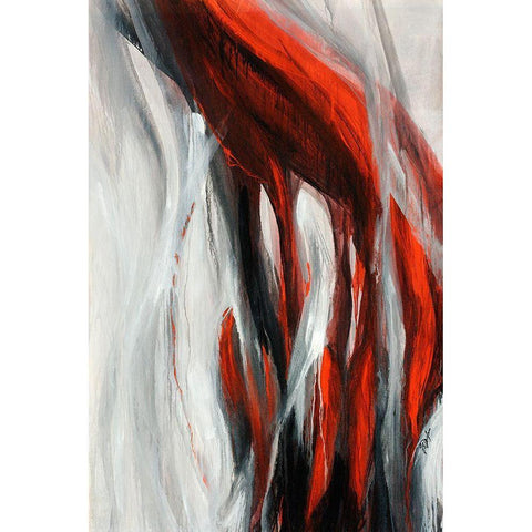 Veil Black Modern Wood Framed Art Print by Douglass, Farrell