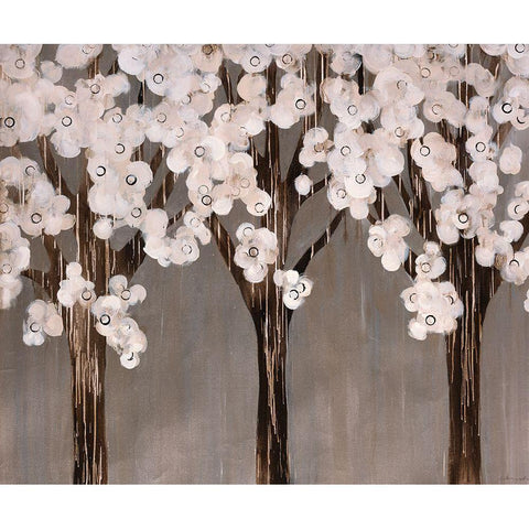 Wonderland Black Modern Wood Framed Art Print with Double Matting by Edmunds, Sydney